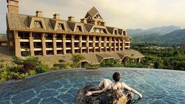 Global Villa Hot Spring Paradise Cantão Exterior foto